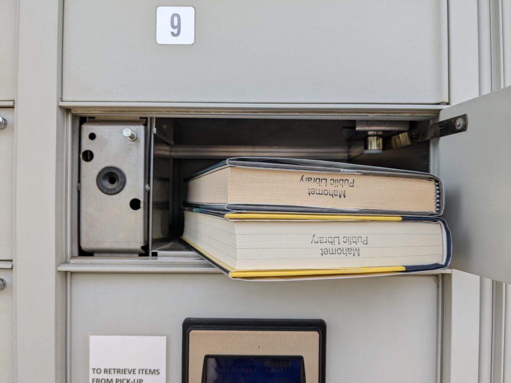 pickup lockers with enhanced security