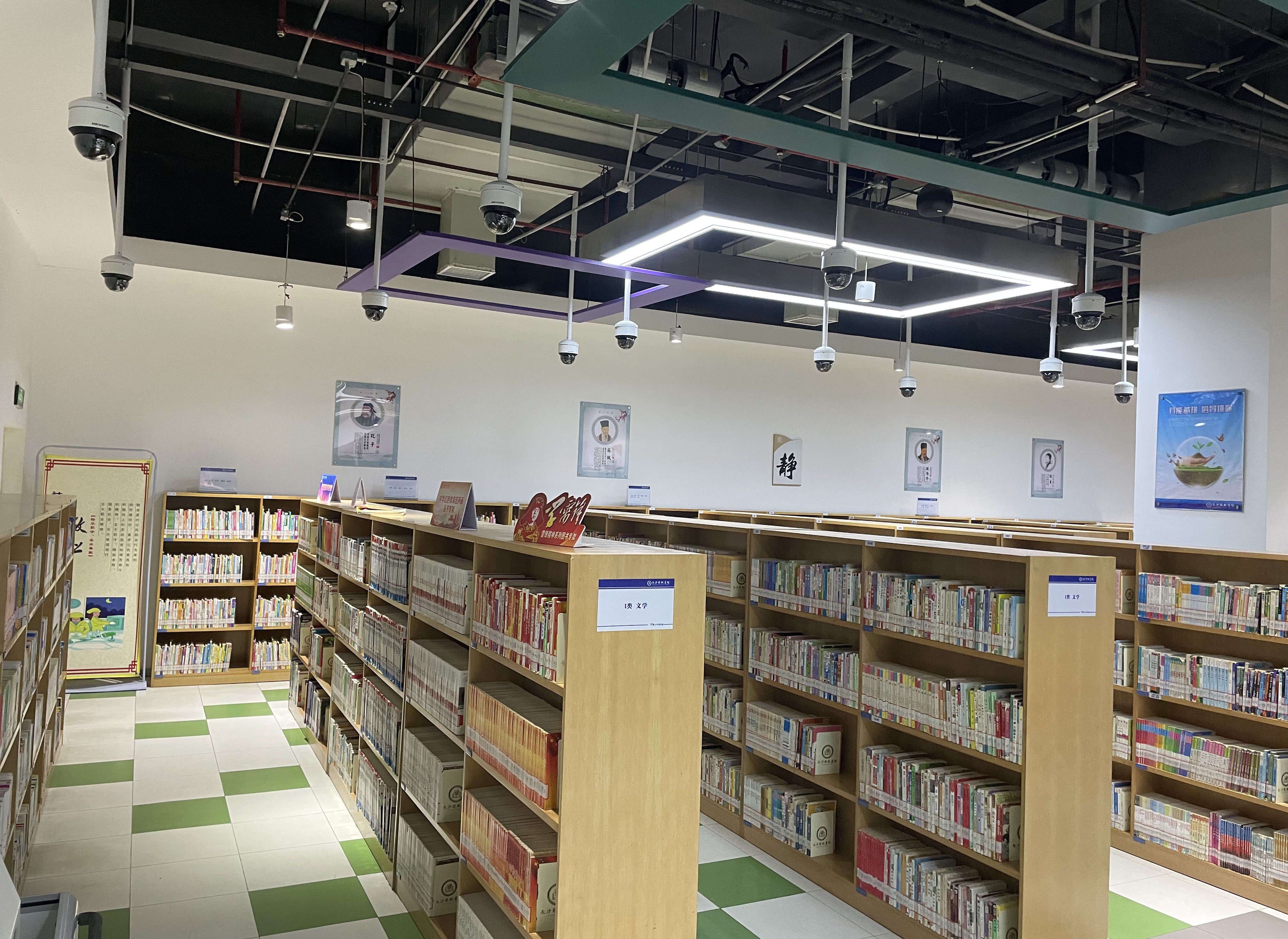 Intech AI library project went off without a hitch in Changsha County Library